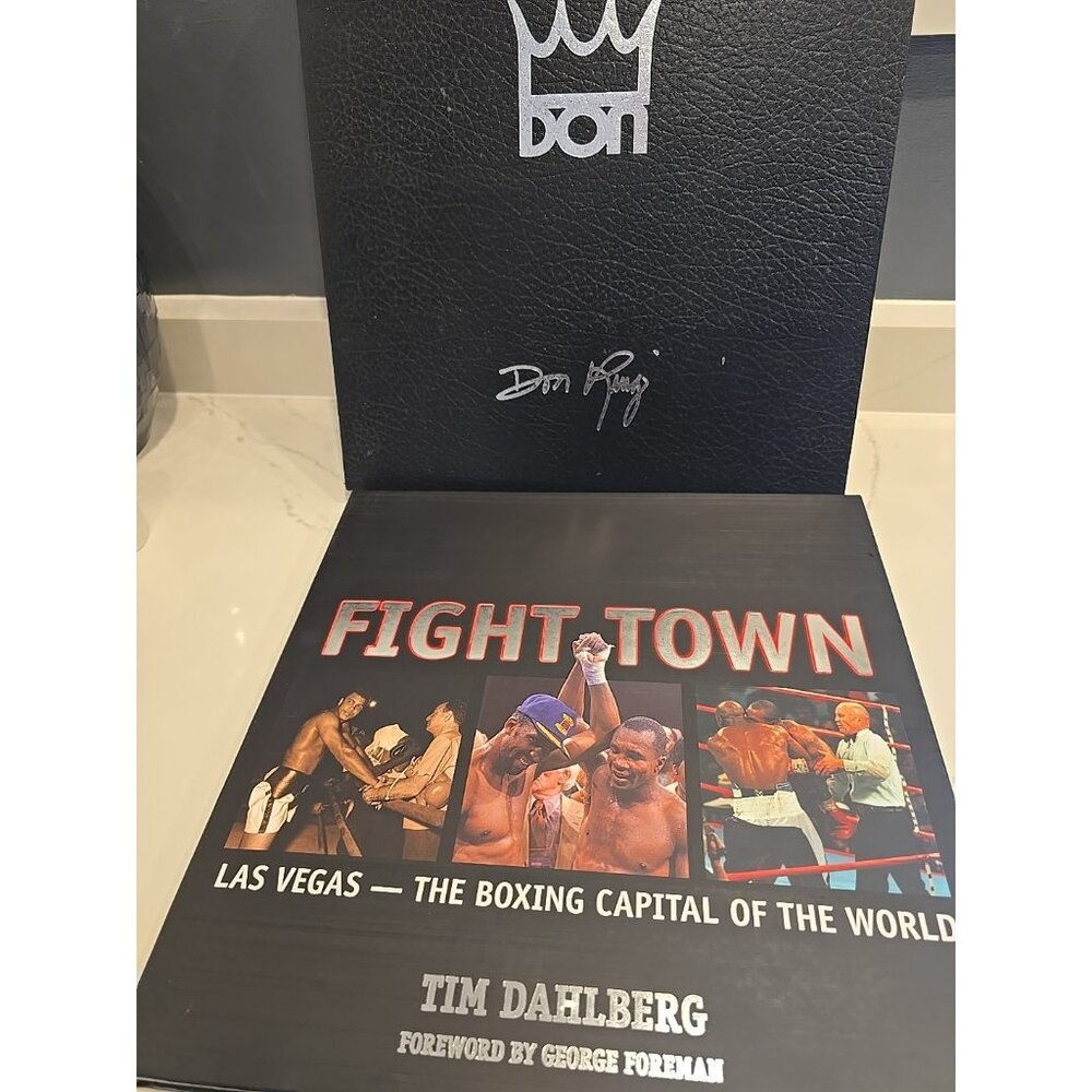 FIGHT TOWN LAS VEGAS BOXING CAPITAL OF THE WORLD Dahlberg NEW HARD COVER BOOK